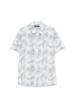LC WAIKIKI Regular Fit Short Sleeve Patterned Poplin Men's Shirt -LC WAIKIKI popular shop lc waikiki 0087 5137626 5