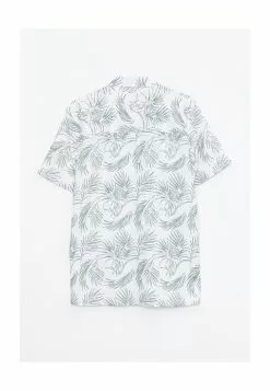 LC WAIKIKI Regular Fit Short Sleeve Patterned Poplin Men's Shirt -LC WAIKIKI popular shop lc waikiki 0087 5137626 6