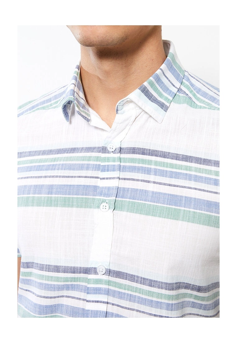 LC WAIKIKI Slim Fit Striped Poplin Shirt 5 LC WAIKIKI Slim Fit Striped Poplin Shirt - Image 3