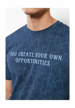 LC WAIKIKI Crew Neck Short Sleeve Printed Combed Cotton Men's T-Shirt -LC WAIKIKI popular shop lc waikiki 0101 2087626 3