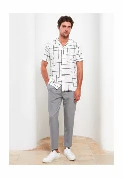 LC WAIKIKI Comfortable Fit Patterned Shirt -LC WAIKIKI popular shop lc waikiki 0101 6767626 4