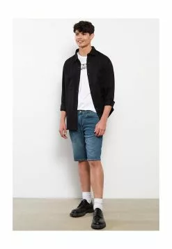 LC WAIKIKI Standard Fit Men's Denim Shorts 11 LC WAIKIKI Standard Fit Men's Denim Shorts -LC WAIKIKI popular shop lc waikiki 0107 2747626 4