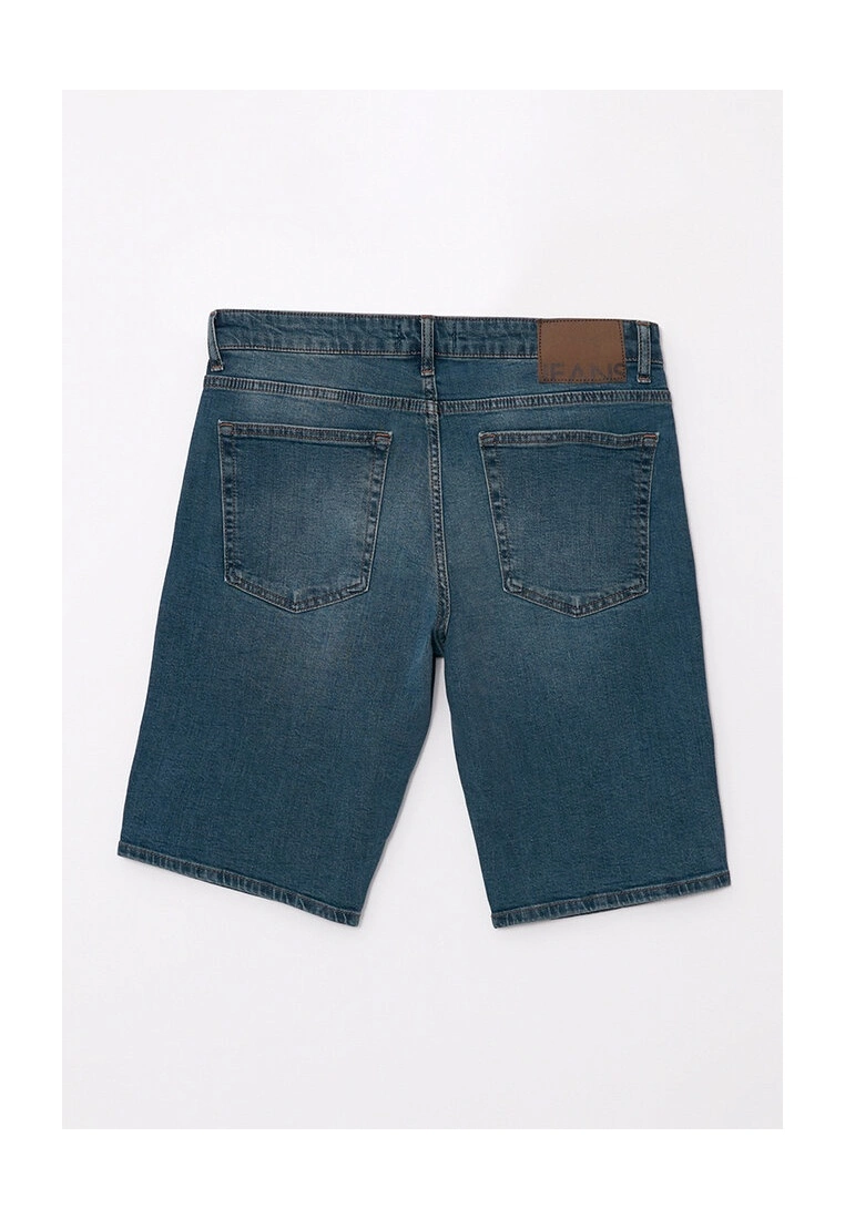 LC WAIKIKI Standard Fit Men's Denim Shorts 8 LC WAIKIKI Standard Fit Men's Denim Shorts - Image 6