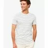 LC WAIKIKI Crew Neck Short Sleeve Striped Combed Cotton Men's T-Shirt -LC WAIKIKI popular shop lc waikiki 0121 0577626 1