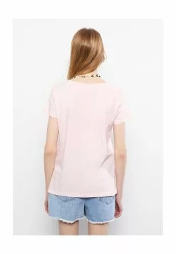 LC WAIKIKI Short Sleeves Cotton Women T-Shirt -LC WAIKIKI popular shop lc waikiki 0188 9325916 2