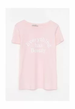 LC WAIKIKI Short Sleeves Cotton Women T-Shirt -LC WAIKIKI popular shop lc waikiki 0188 9325916 5