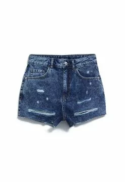 LC WAIKIKI High Waist Straight Denim Shorts -LC WAIKIKI popular shop lc waikiki 0221 5270126 6