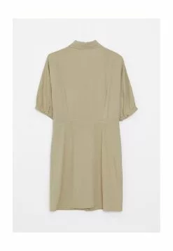 LC WAIKIKI Straight Linen Shirt Dress -LC WAIKIKI popular shop lc waikiki 0273 3053226 6