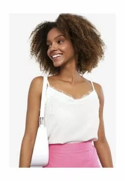 LC WAIKIKI Embroidered Strap Viscose Cami Top