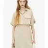 LC WAIKIKI Shirt Collar Straight Women Dress -LC WAIKIKI popular shop lc waikiki 0291 6063226 1