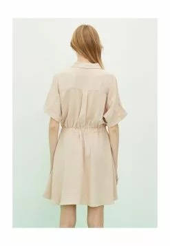 LC WAIKIKI Shirt Collar Straight Women Dress -LC WAIKIKI popular shop lc waikiki 0291 6063226 2