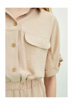 LC WAIKIKI Shirt Collar Straight Women Dress -LC WAIKIKI popular shop lc waikiki 0292 6063226 3