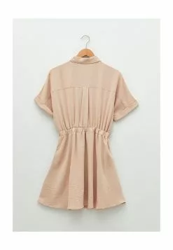 LC WAIKIKI Shirt Collar Straight Women Dress -LC WAIKIKI popular shop lc waikiki 0292 6063226 6