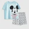 LC WAIKIKI Crew Neck Mickey Mouse Printed Short Sleeve Women's Pajamas Set -LC WAIKIKI popular shop lc waikiki 0319 2279836 1