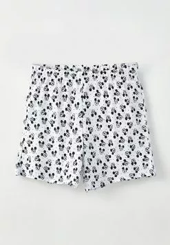 LC WAIKIKI Crew Neck Mickey Mouse Printed Short Sleeve Women's Pajamas Set -LC WAIKIKI popular shop lc waikiki 0319 2279836 3