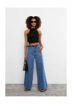 LC WAIKIKI Straight Sleeveless Linen Women Blouse -LC WAIKIKI popular shop lc waikiki 0321 0435916 4