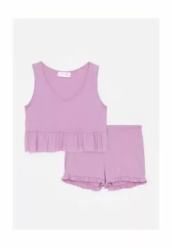 LC WAIKIKI V-Neck Sleeveless Pajamas Set -LC WAIKIKI popular shop lc waikiki 0329 5517916 5