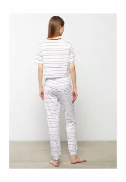 LC WAIKIKI Short Sleeve Cotton Women Pajamas Set -LC WAIKIKI popular shop lc waikiki 0340 6517916 2