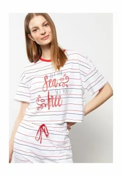 LC WAIKIKI Short Sleeve Cotton Women Pajamas Set -LC WAIKIKI popular shop lc waikiki 0340 6517916 3