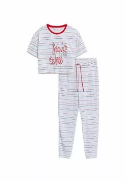 LC WAIKIKI Short Sleeve Cotton Women Pajamas Set -LC WAIKIKI popular shop lc waikiki 0340 6517916 5