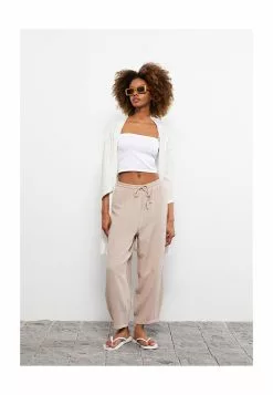 LC WAIKIKI Elastic Waist Straight Trousers 13 LC WAIKIKI Elastic Waist Straight Trousers -LC WAIKIKI popular shop lc waikiki 0348 6390126 5