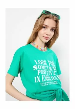 LC WAIKIKI Short Sleeves Cotton Women T-Shirt -LC WAIKIKI popular shop lc waikiki 0354 3427916 4