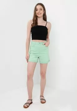 LC WAIKIKI High Waist Standard Fit Women's Shorts -LC WAIKIKI popular shop lc waikiki 0356 1943226 4