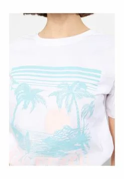 LC WAIKIKI Short Sleeves Cotton Women T-Shirt -LC WAIKIKI popular shop lc waikiki 0378 9737916 3