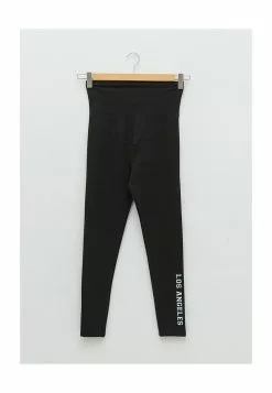 LC WAIKIKI Tummy Paneled Text Printed Maternity Leggings -LC WAIKIKI popular shop lc waikiki 0383 1937916 6