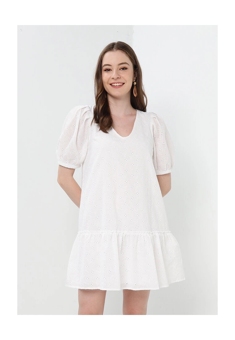 LC WAIKIKI Balloon Sleeves A-Line Women Dress 3 LC WAIKIKI Balloon Sleeves A-Line Women Dress