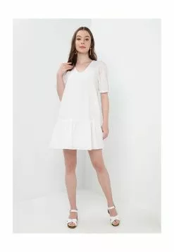 LC WAIKIKI Balloon Sleeves A-Line Women Dress 9 LC WAIKIKI Balloon Sleeves A-Line Women Dress -LC WAIKIKI popular shop lc waikiki 0398 3553226 4