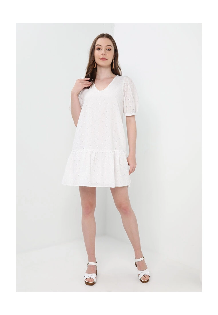 LC WAIKIKI Balloon Sleeves A-Line Women Dress 6 LC WAIKIKI Balloon Sleeves A-Line Women Dress - Image 4