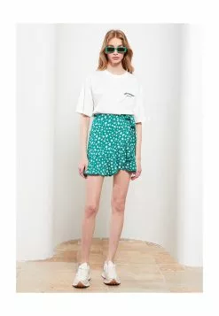 LC WAIKIKI Elastic Waist Floral Flower Skirt -LC WAIKIKI popular shop lc waikiki 0407 9527916 5