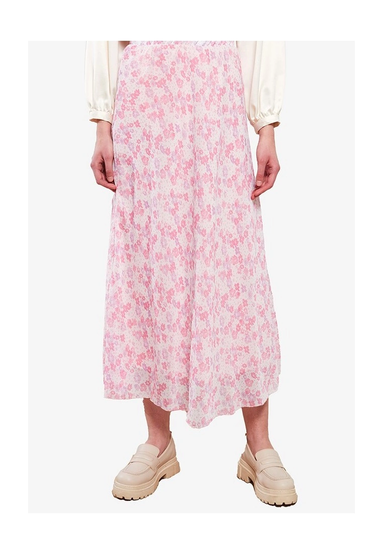 LC WAIKIKI Elastic Waist A-Line Chiffon Skirt 3 LC WAIKIKI Elastic Waist A-Line Chiffon Skirt