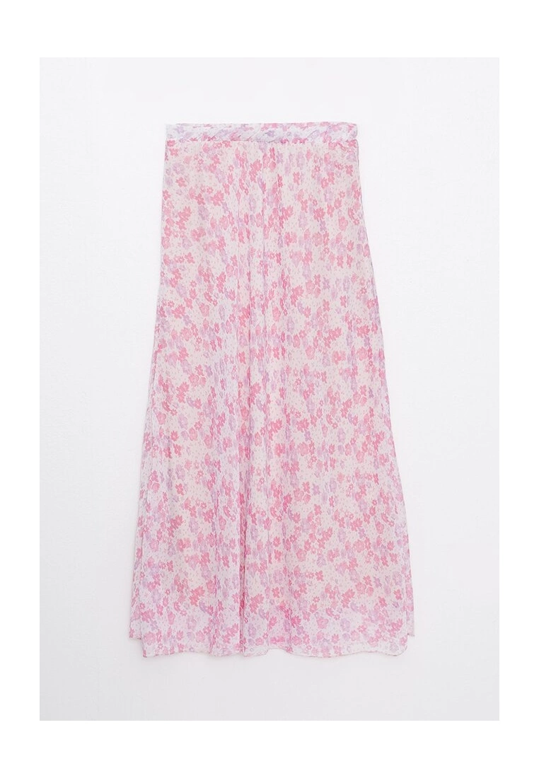 LC WAIKIKI Elastic Waist A-Line Chiffon Skirt 8 LC WAIKIKI Elastic Waist A-Line Chiffon Skirt - Image 6