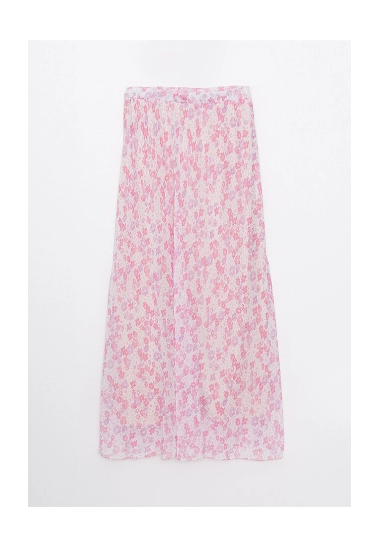 LC WAIKIKI Elastic Waist A-Line Chiffon Skirt 9 LC WAIKIKI Elastic Waist A-Line Chiffon Skirt - Image 7