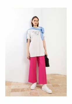 LC WAIKIKI Crew Neck Printed Cotton Tunic -LC WAIKIKI popular shop lc waikiki 0441 7380126 5