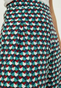 LC WAIKIKI Elastic Waist Patterned Viscose Women Trousers -LC WAIKIKI popular shop lc waikiki 0464 7034206 3