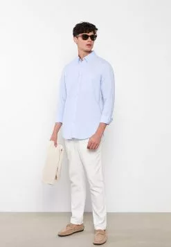 LC WAIKIKI Regular Fit Long Sleeve Oxford Men's Shirt -LC WAIKIKI popular shop lc waikiki 0468 9303236 3