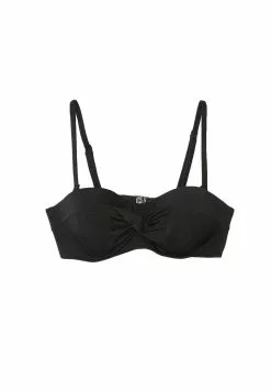 LC WAIKIKI Unfilled Plain Raschel Fabric Bikini Top