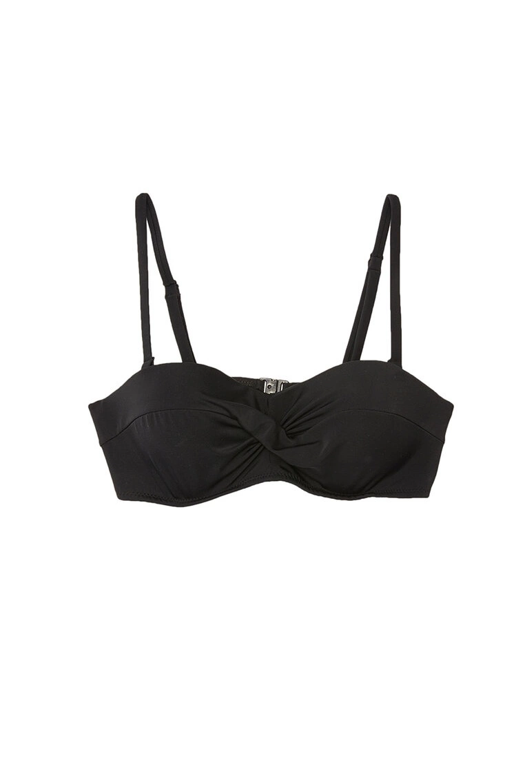 LC WAIKIKI Unfilled Plain Raschel Fabric Bikini Top 3 LC WAIKIKI Unfilled Plain Raschel Fabric Bikini Top