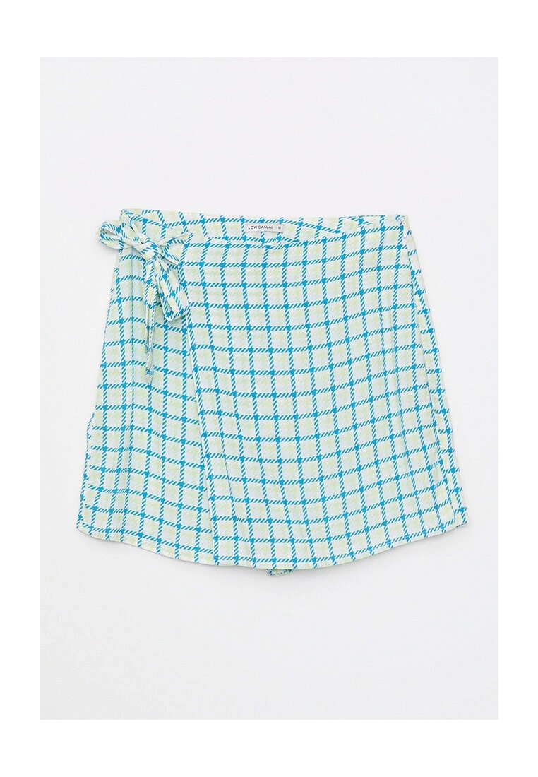 LC WAIKIKI Zippered Waist Viscose Women's Skort 7 LC WAIKIKI Zippered Waist Viscose Women's Skort - Image 5