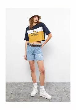 LC WAIKIKI Printed Cotton T-Shirt -LC WAIKIKI popular shop lc waikiki 0476 0170126 5