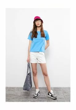 LC WAIKIKI Straight Cotton T-Shirt -LC WAIKIKI popular shop lc waikiki 0477 6114226 4