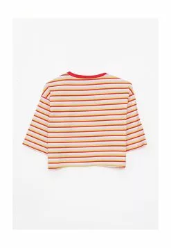 LC WAIKIKI Crew Neck Striped Cotton Women T-Shirt 13 LC WAIKIKI Crew Neck Striped Cotton Women T-Shirt -LC WAIKIKI popular shop lc waikiki 0485 2204226 6