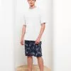 LC WAIKIKI Slim Fit Patterned Men's Shorts -LC WAIKIKI popular shop lc waikiki 0490 5013236 1