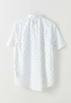 LC WAIKIKI Regular Fit Short Sleeve Patterned Poplin Men's Shirt -LC WAIKIKI popular shop lc waikiki 0498 7013236 8