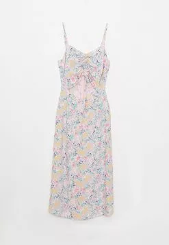 LC WAIKIKI Heart Collar Floral Strap Viscose Women's Dress -LC WAIKIKI popular shop lc waikiki 0523 1365726 5