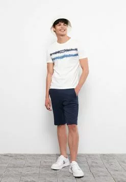 LC WAIKIKI Crew Neck Short Sleeve Printed Combed Cotton Men's T-Shirt -LC WAIKIKI popular shop lc waikiki 0542 2113236 3