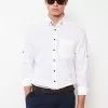 LC WAIKIKI Regular Fit Long Sleeve Poplin Men's Shirt